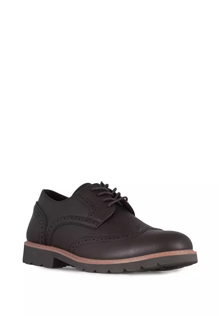 Kenneth Cole Reaction Men's Klay Lug Combat Boot - Lightweight EVA Sole, Padded Collar - View #7