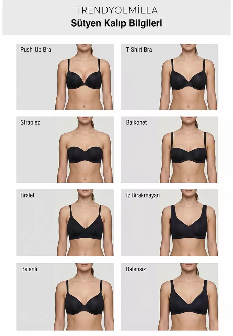 Brown-Beige 2-Pack Micro Push Up T-Shirt Bra Knitted Bra Thmaw26Su8