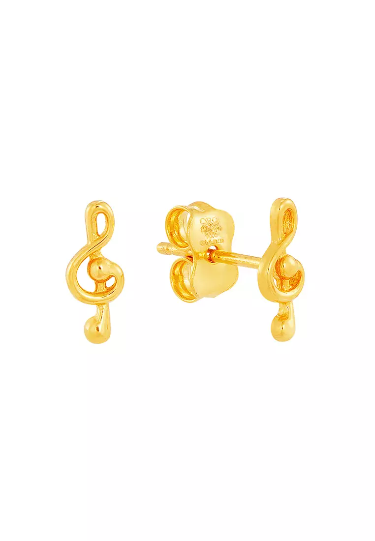 Quality on sale gold earrings