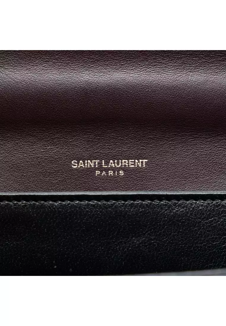 Pre-Loved Saint Laurent Leather Babylone Top Handle Bag