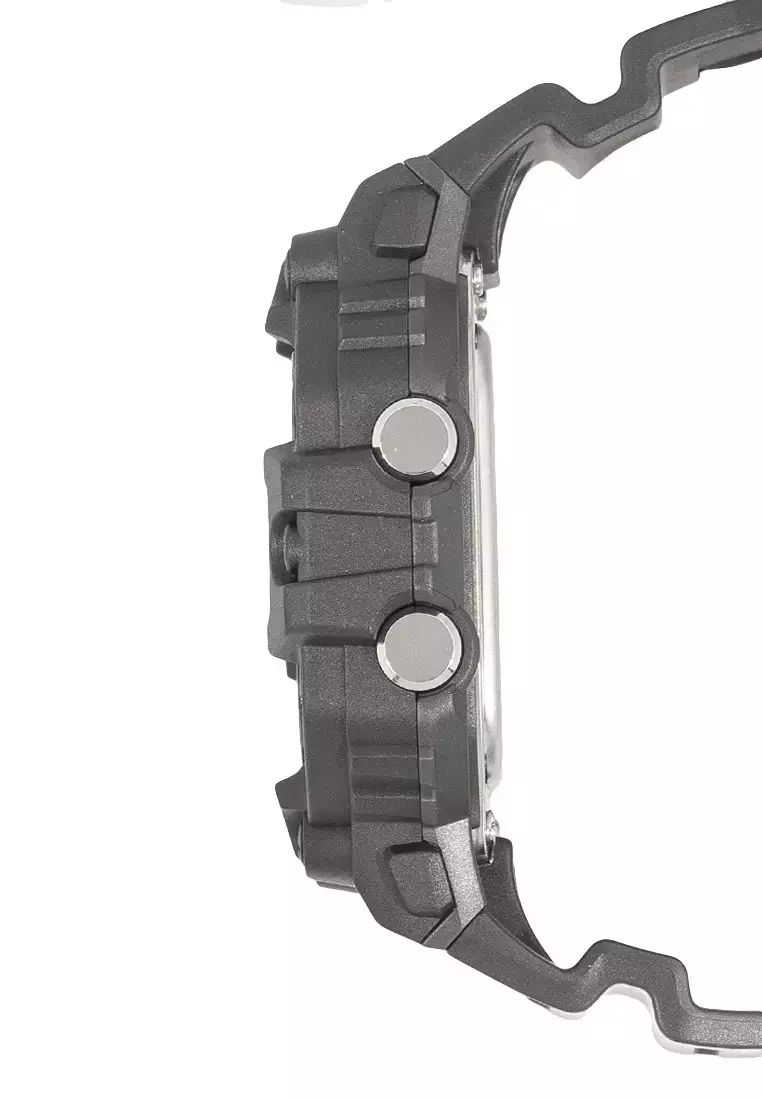 Casio Jam Tangan Pria - Black - Resin - Casio WS-1700H-1AVDF