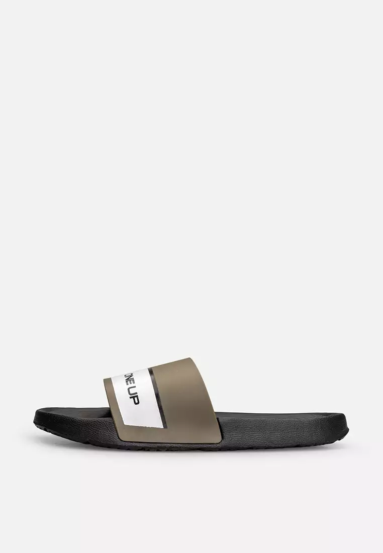 One Up By World Balance SAFARI SLIDER Men's Slides