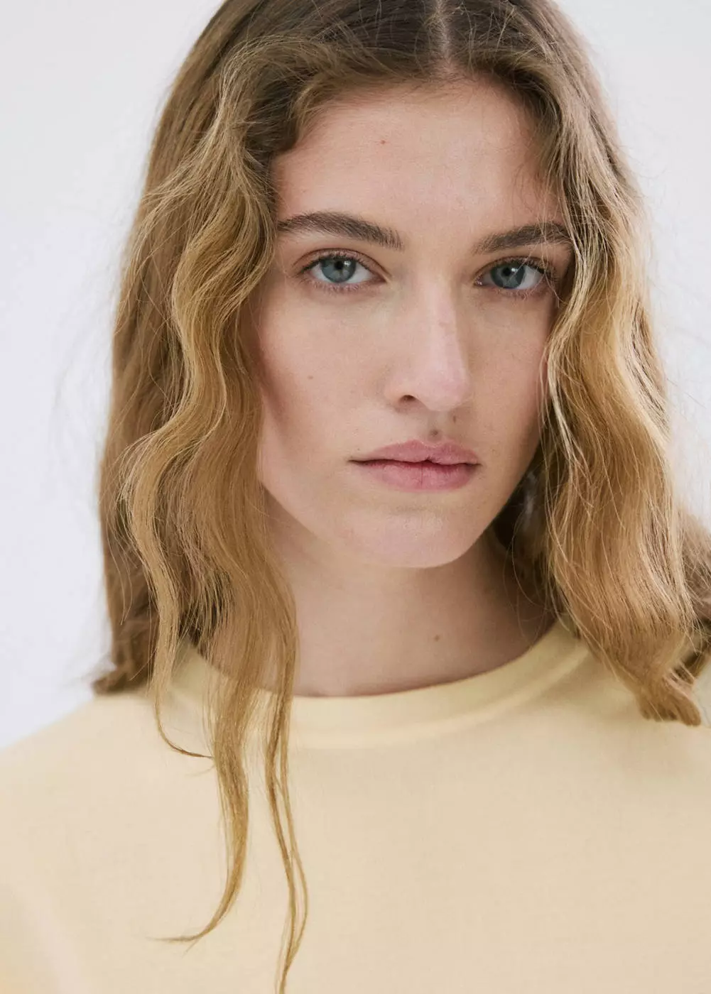 Jersey rajutan katun lengan pendek