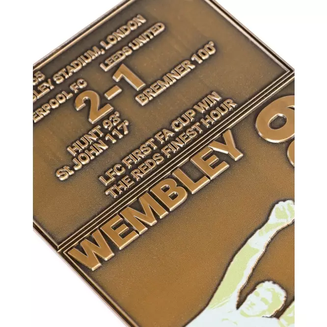 Liverpool FC Fa Cup Final 1965 Ticket - Official LFC Accessories Collectible Tiket