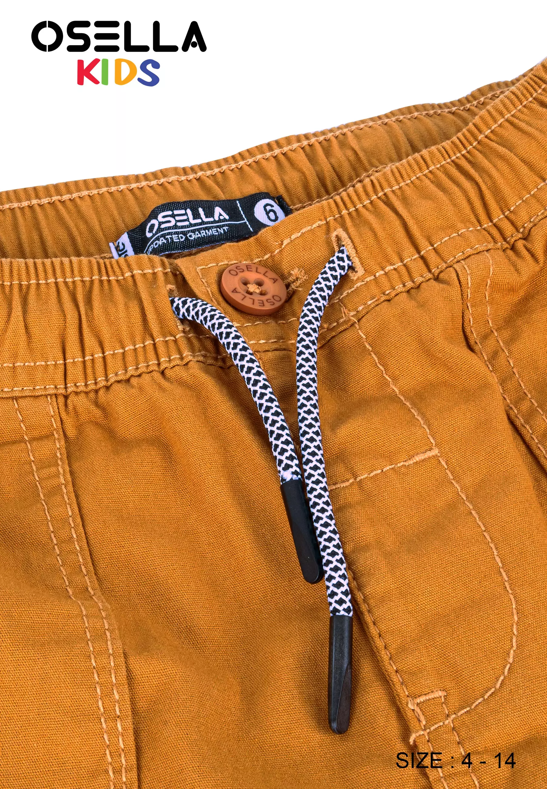 [NEW] Osella Kids Como Basic Short Pants 32864001 | Celana Pendek Anak Laki-Laki