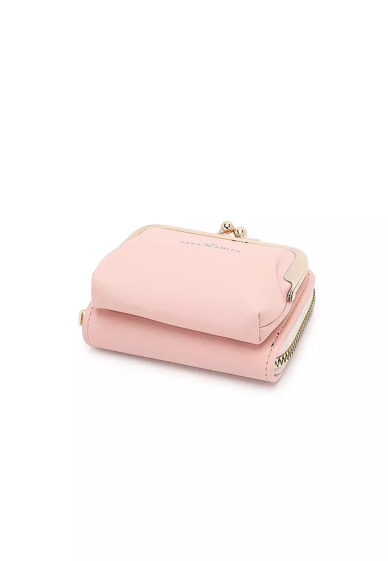 Women's Short Wallet / Purse - Pink