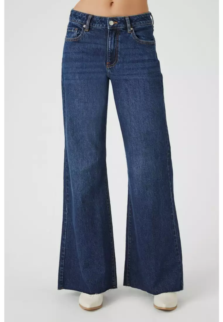 Buy FOREVER 21 Loose Fit Wide Leg Jeans 2024 Online ZALORA