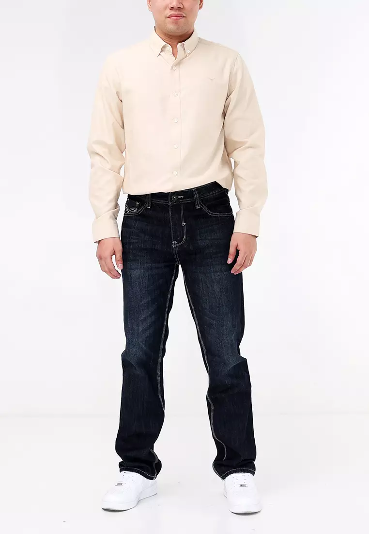 Denim Long Pants Regular Fit