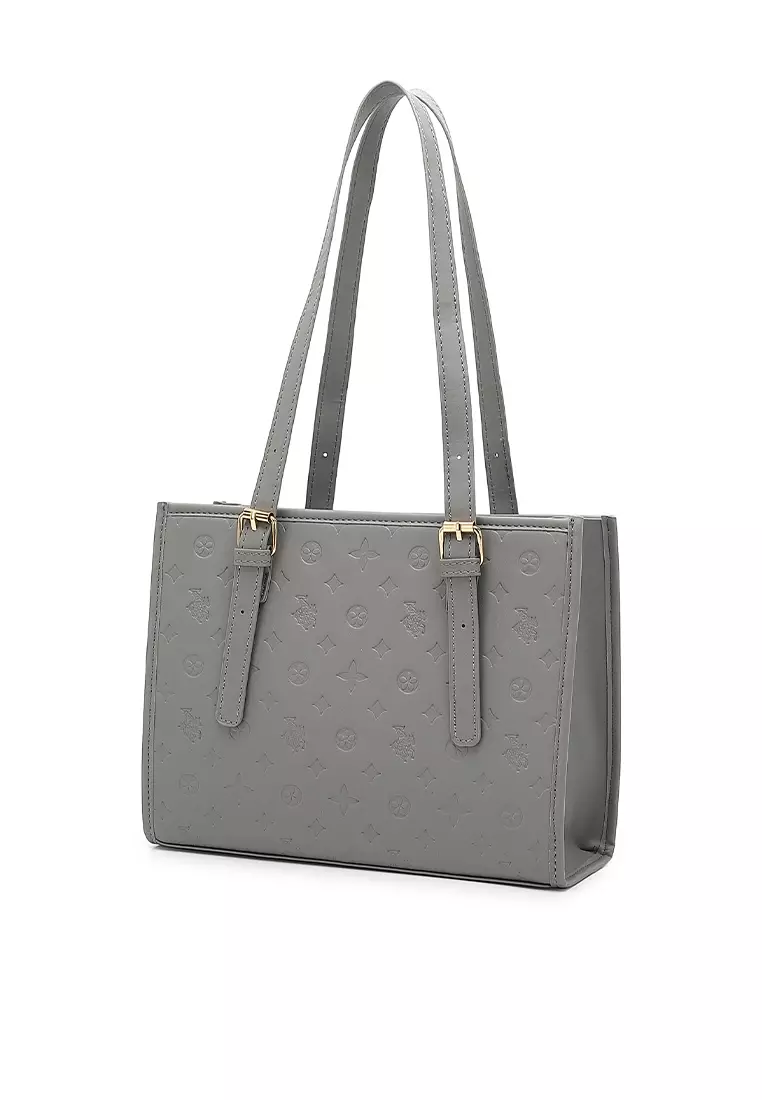 Mcm klara monogram clearance leather tote bag
