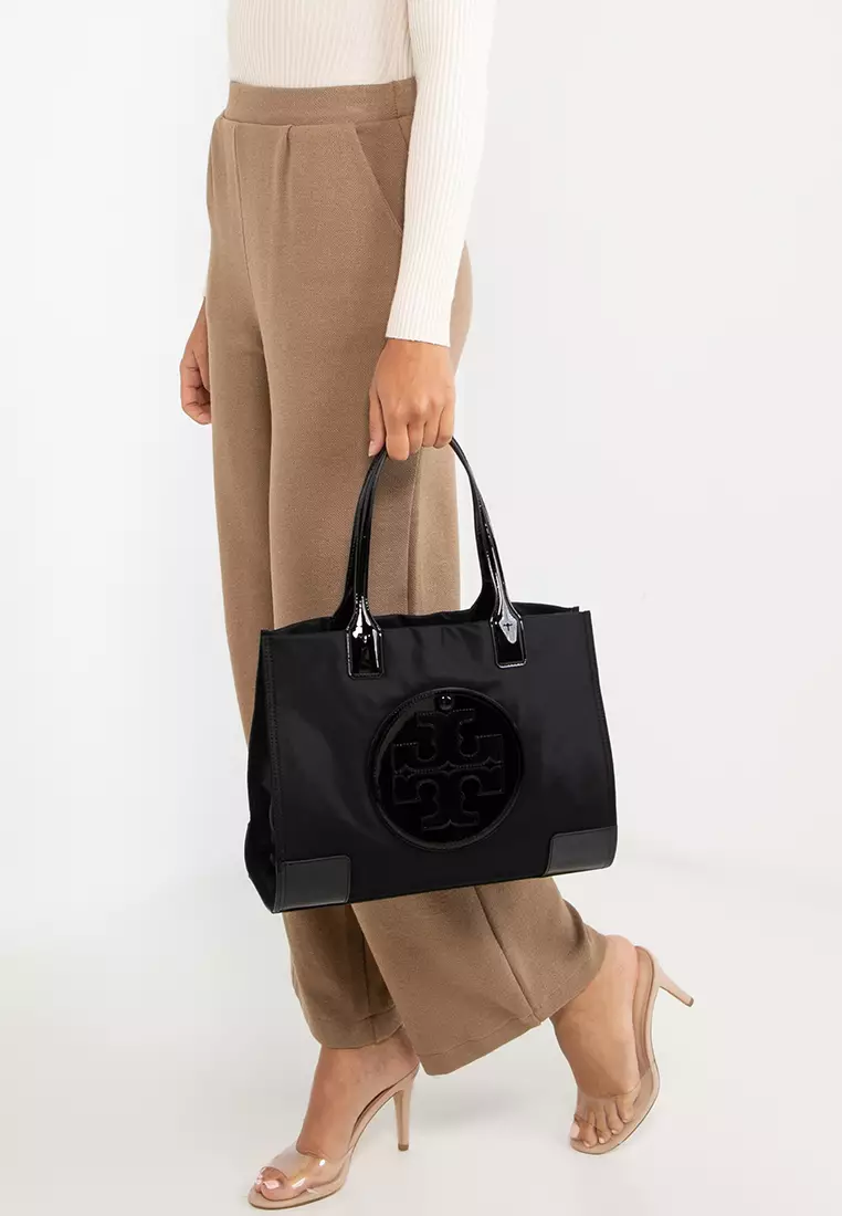 Buy Tory Burch Ella Patent Small Tote Bag hz Online ZALORA