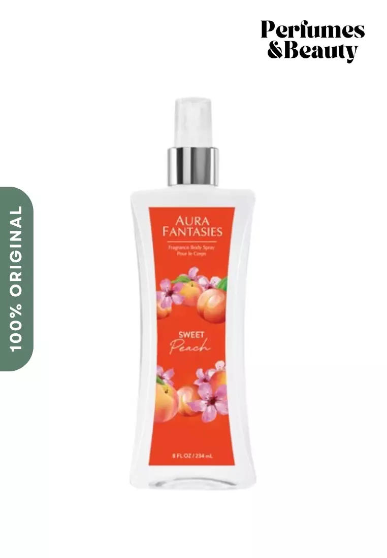 Jual Aura Fantasies Aura Fantasies Body Mist Sweet Peach Fantasies 234 Ml Original 2024 Zalora