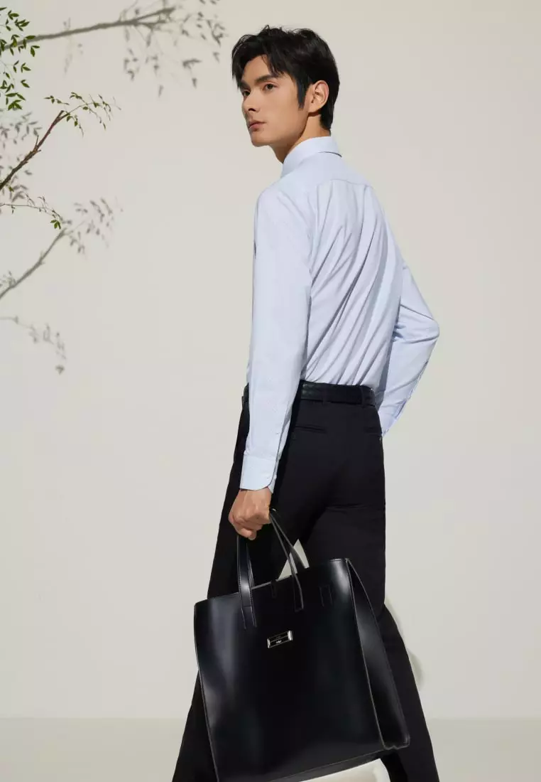 G2000 Non-Iron Dry Stretch Smart Fit Stripe Shirt