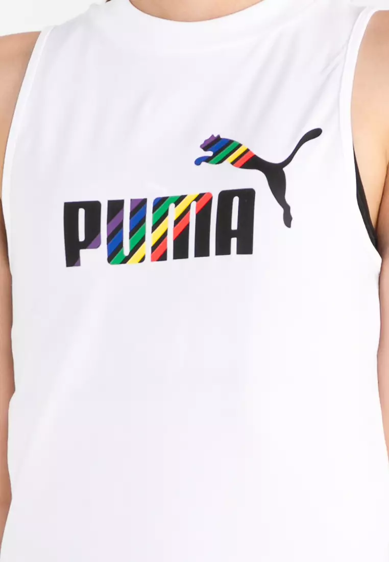 Puma ESS+ LOVE IS LOVE Tank White 