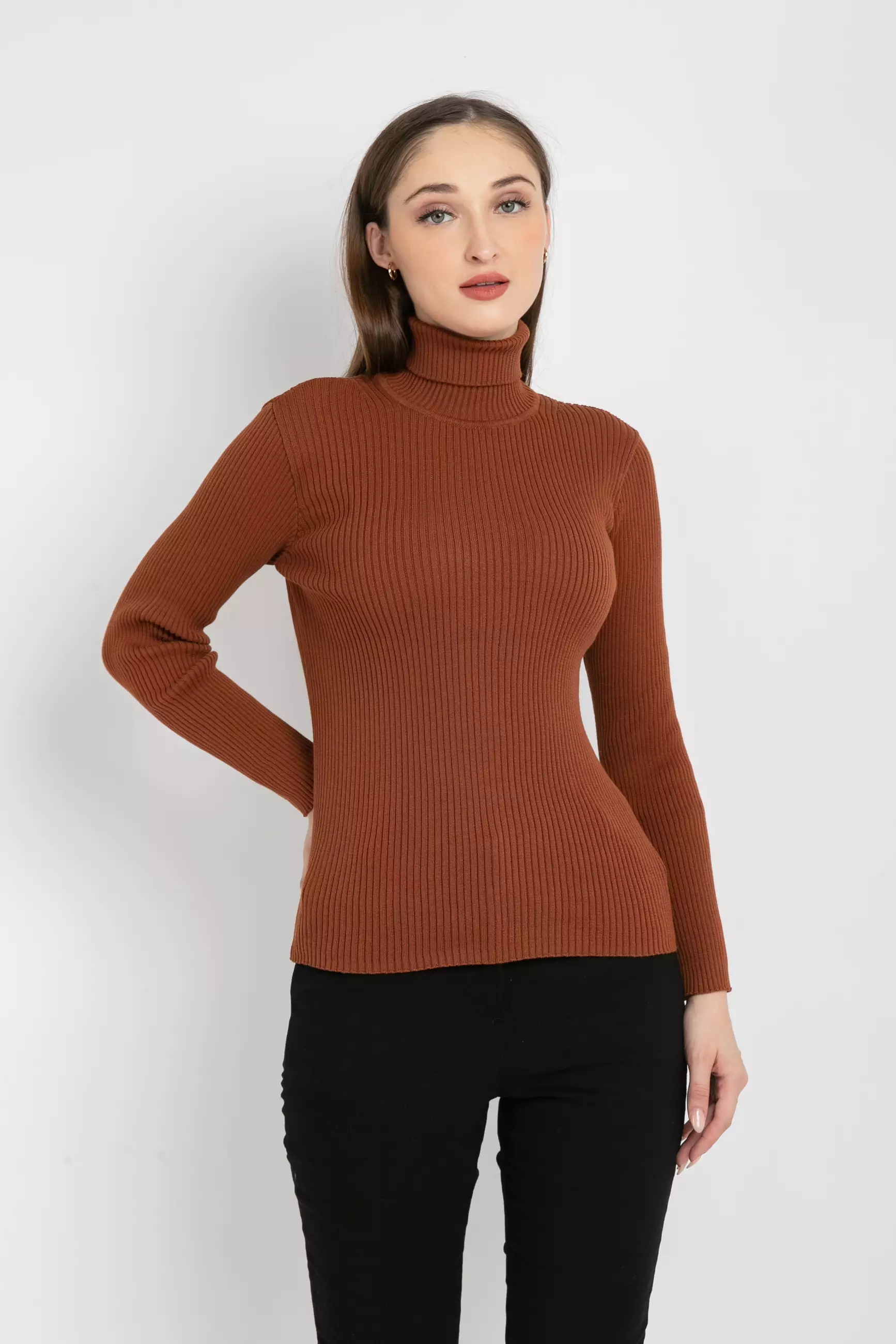 Caramel turtleneck discount