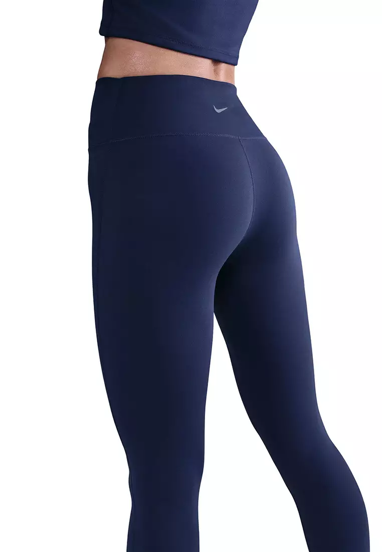 One Seamless Front High-Waisted Full-Length Leggings