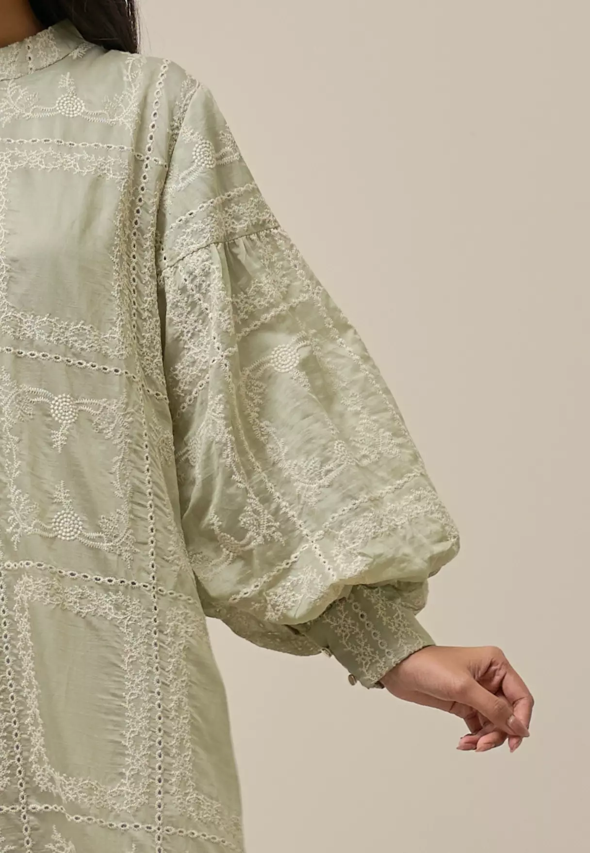 Ghaniya Dress - Sage