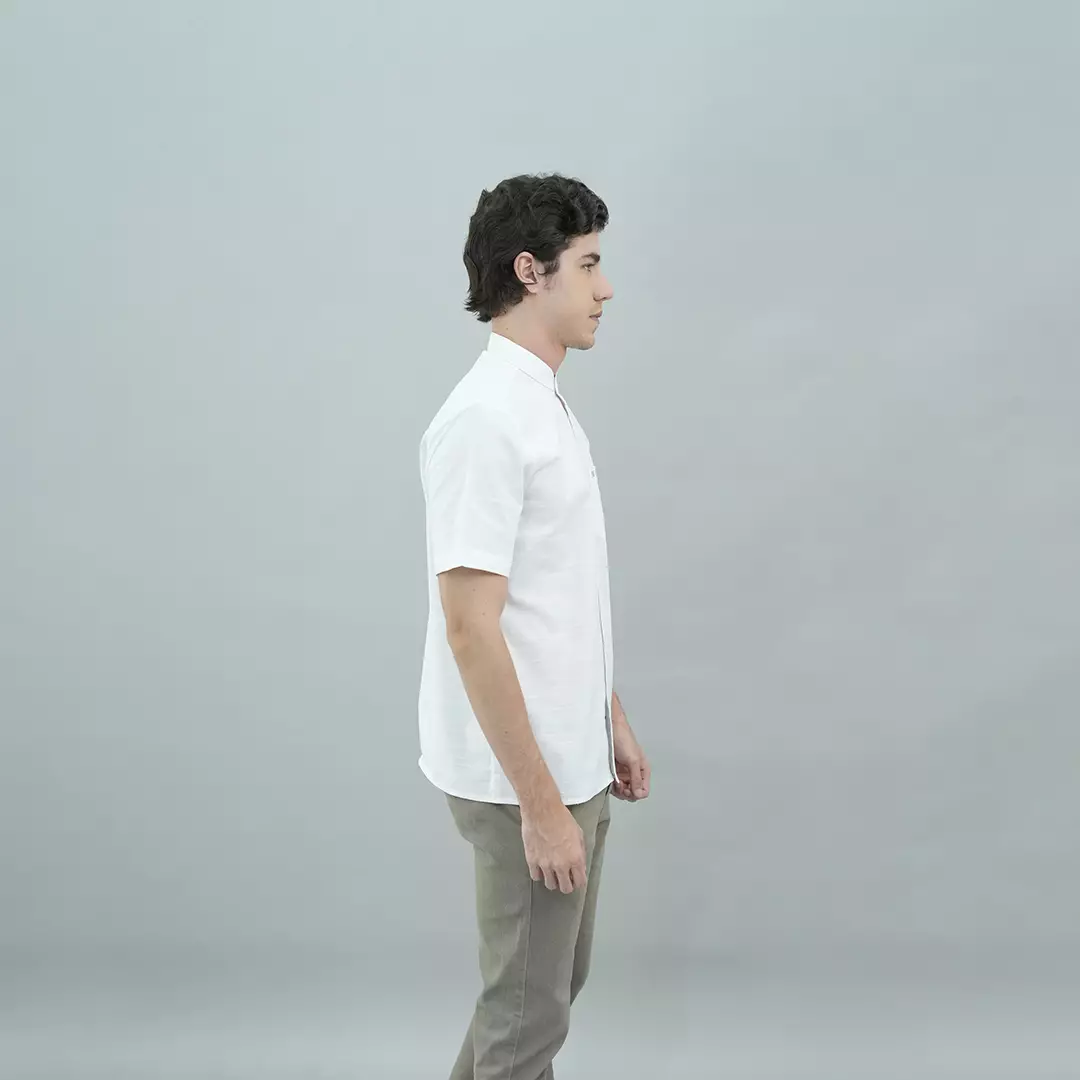 Johnwin - Baju Koko - Single Pocket - Lengan Pendek - Motif Polos - FSH.652.Q606.946.C-S/S