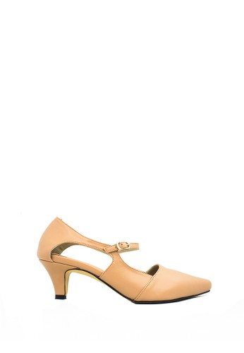 MAYONETTE brown MAYONETTE Damara Heels Shoes - Mocca B5554SHB777197GS_1