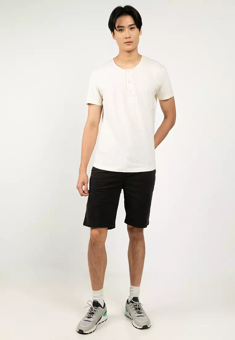 Merchant Grandad Jersey Top