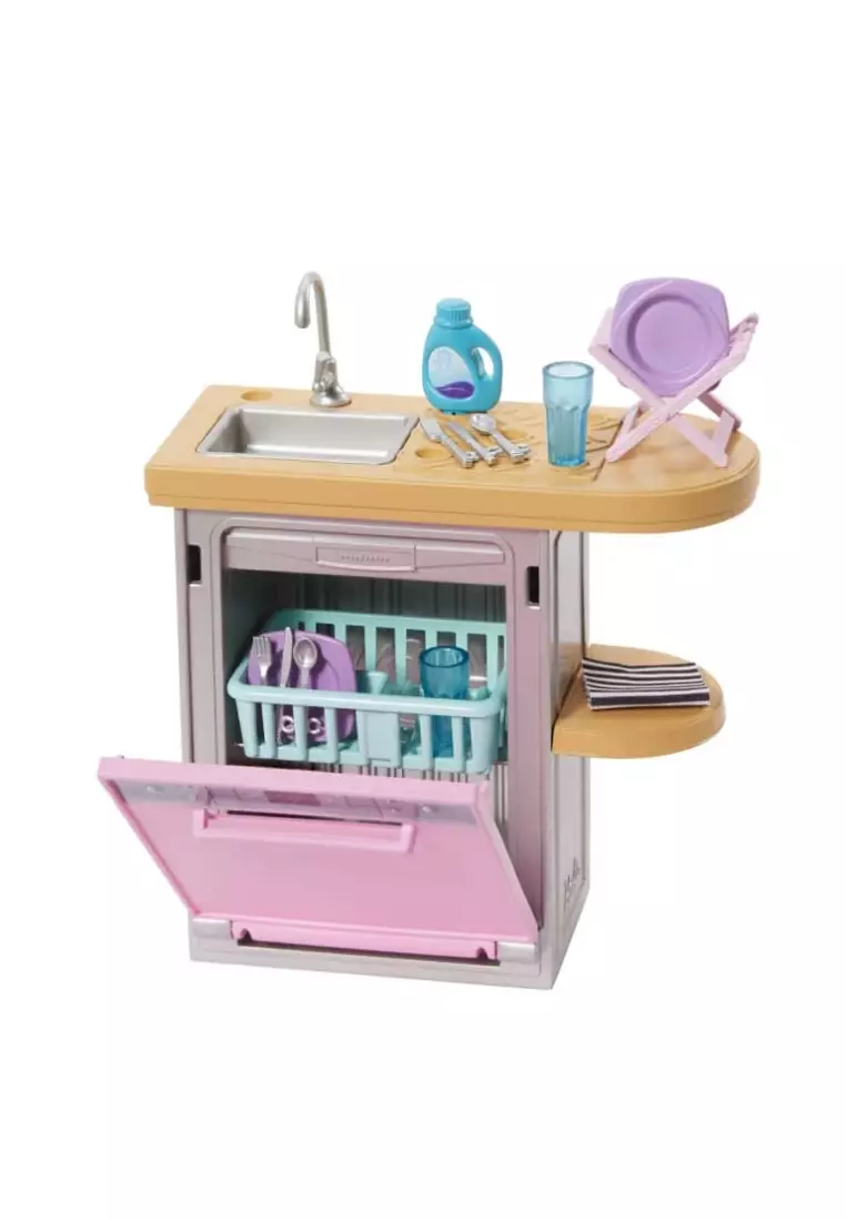 Buy Barbie Barbie® Furniture And Accessory Pack Kids Toys Dishwasher ...