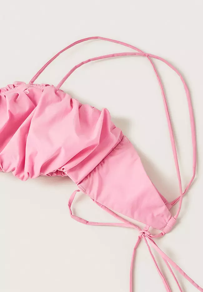 Wrap Back Bikini Top