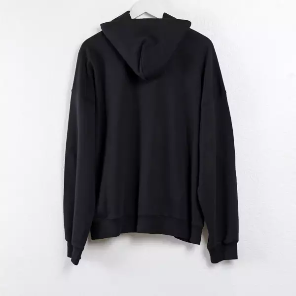 Jaket BALENCIAGA PARIS ALL BLACK HOODIE 100% ORIGINAL