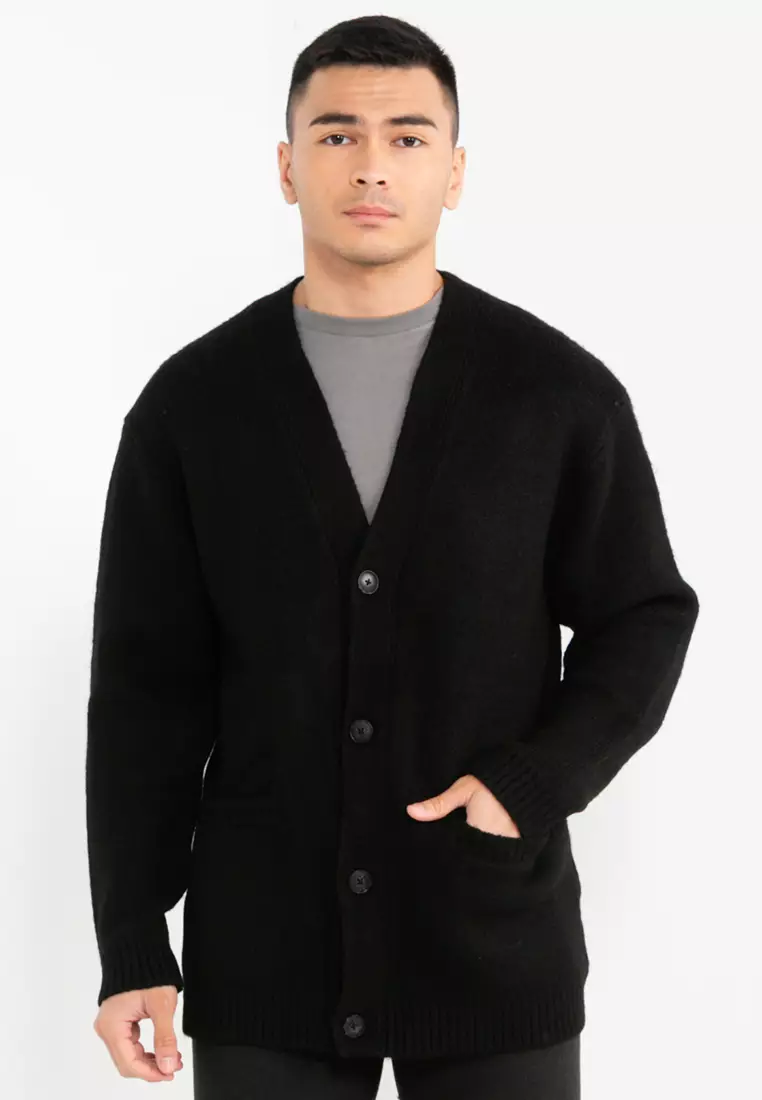 Black work cardigan new arrivals
