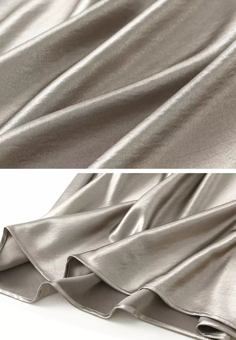 Elegant Satin Mermaid Skirt AF-A9962