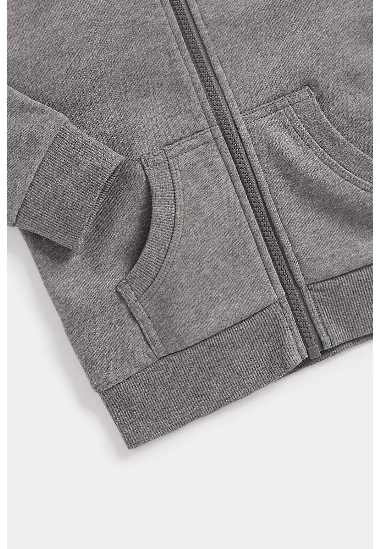 Charcoal Zip-Up Hoody