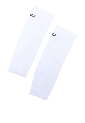 2XU Compression Calf Sleeves (White/White)