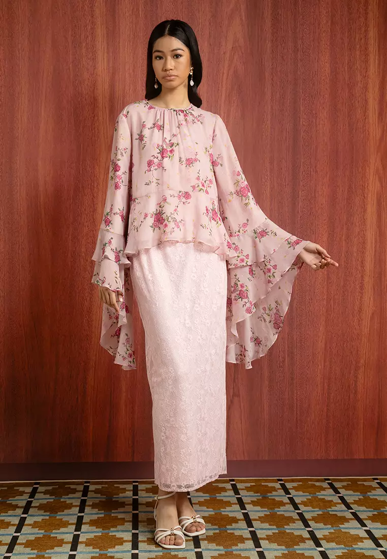 NOURA RUFFLE KURUNG SET