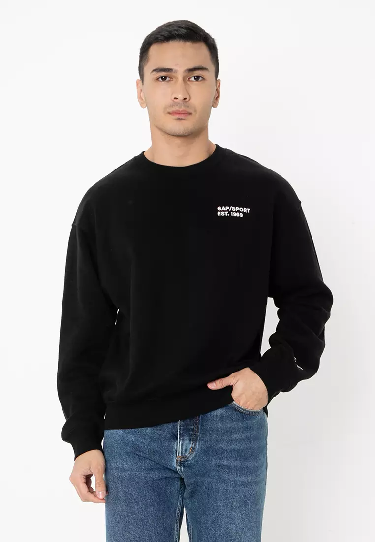 Buy GAP Mini Logo Crew Sweatshirt 2025 Online ZALORA