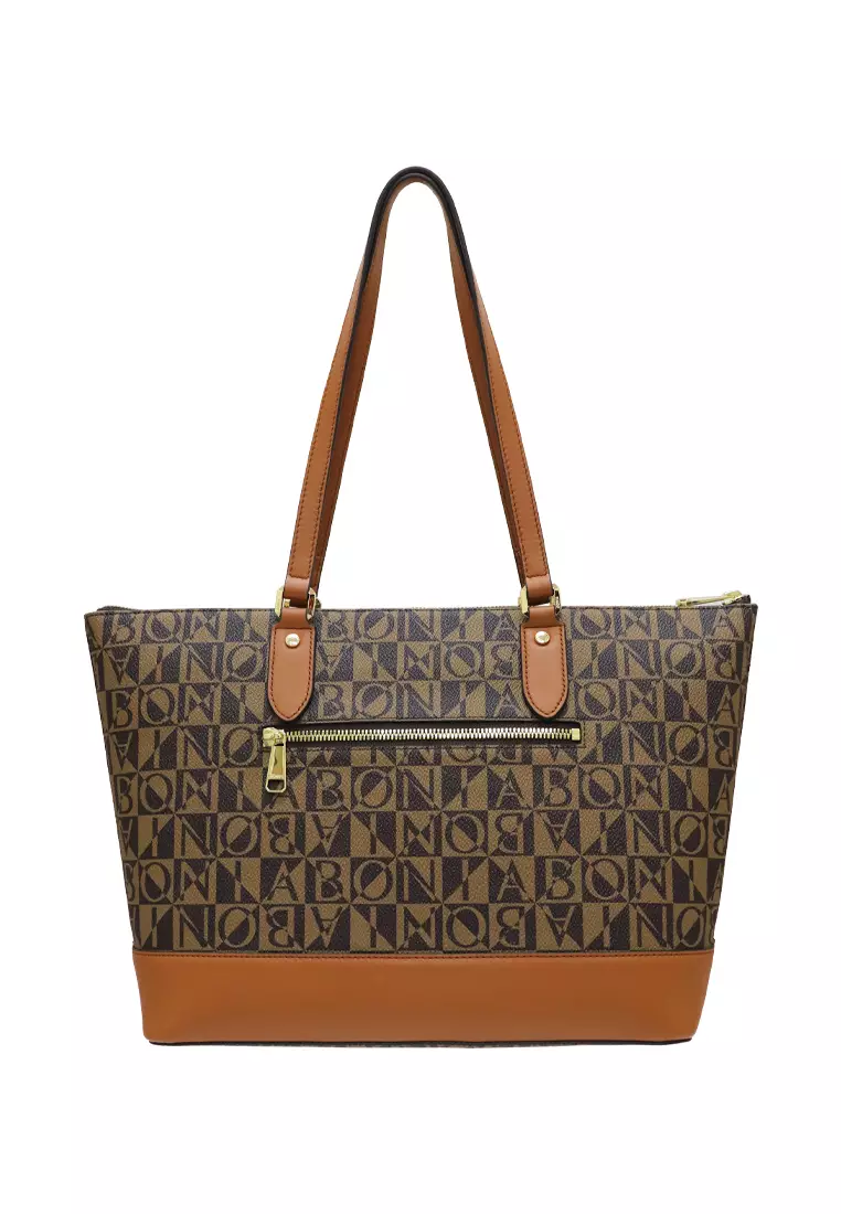 Bonia Monogram Shoulder Bag 8125-106A-05