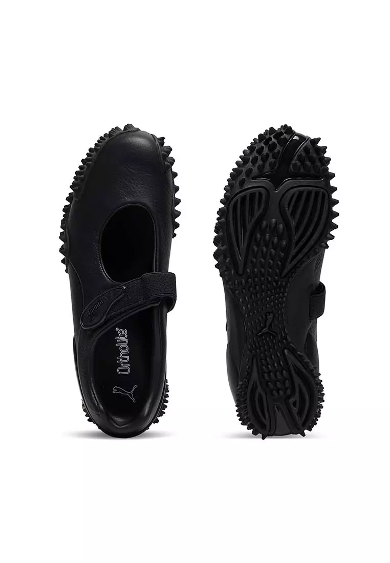 Mostro Fey Leather Shoes Women (Black)