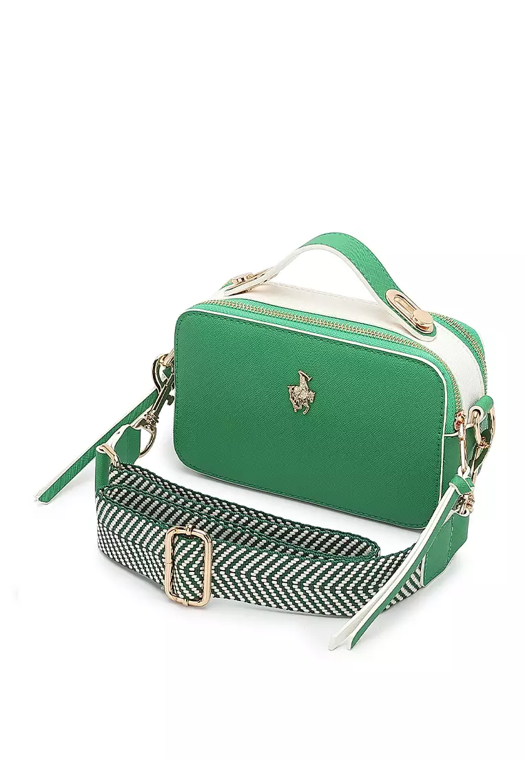 Women's Sling Bag / Crossbody Bag - Green