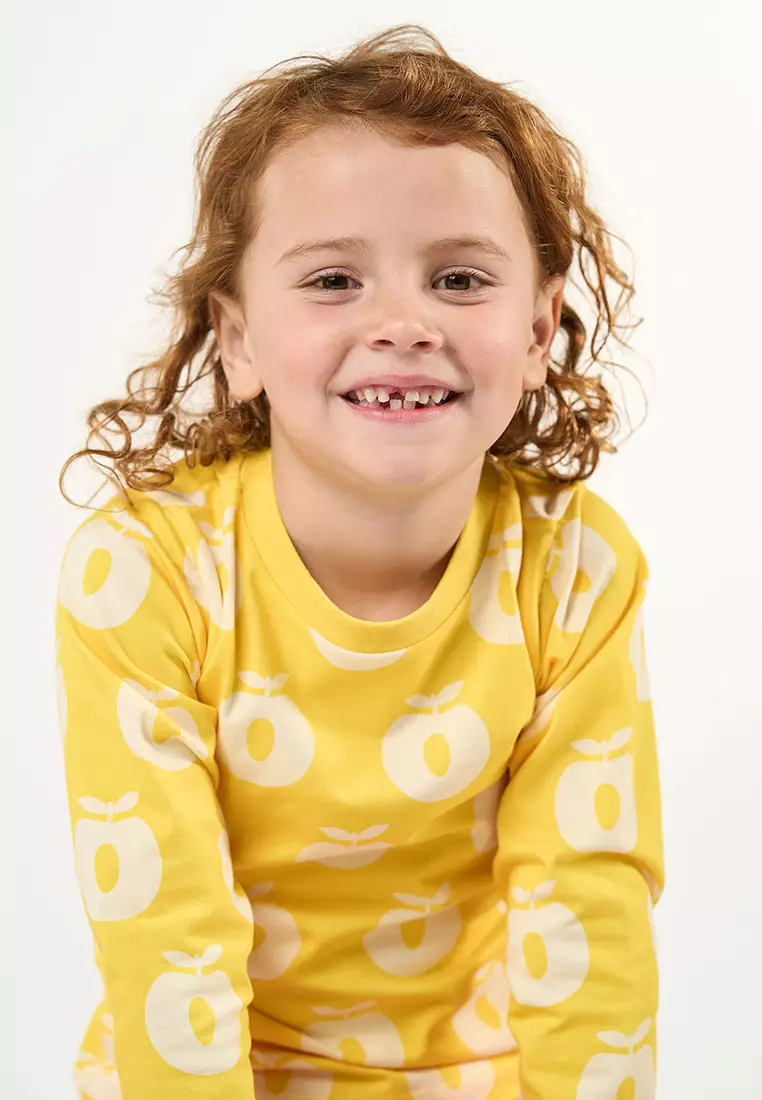Elstar long-sleeved top with apples