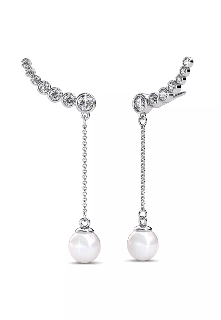 Swarovski Crystal Earrings Amazon SWAROVSKI Lucent Stud Earrings