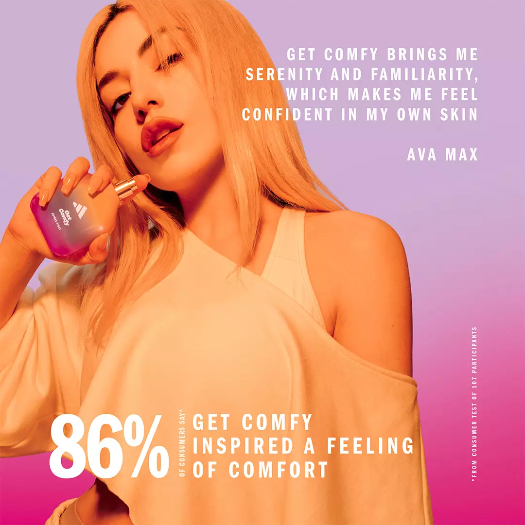 ADIDAS VIBES Get Comfy Eau De Parfum (EDP) 100ml