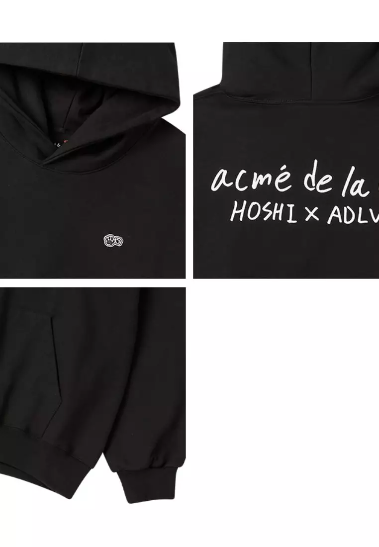 HOSHI X ADLV WAPPEN Hoodie Black