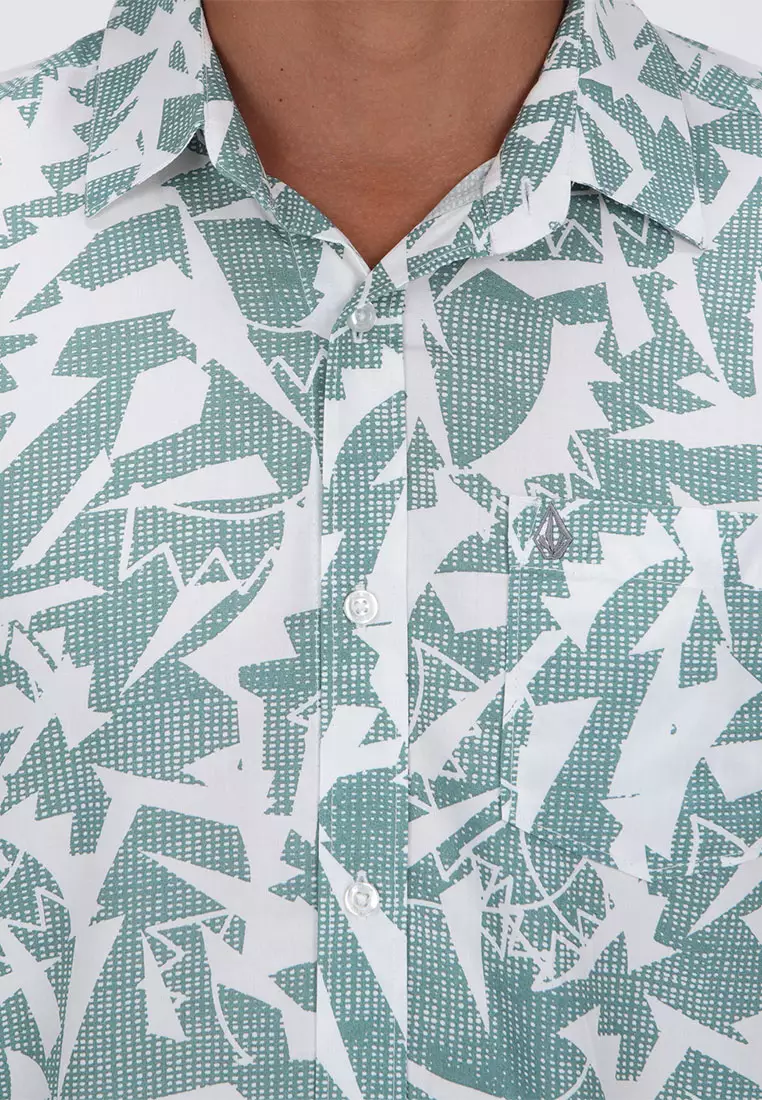 MSH SHARKBITES SHORT SLEEVE SHIRT PETROL