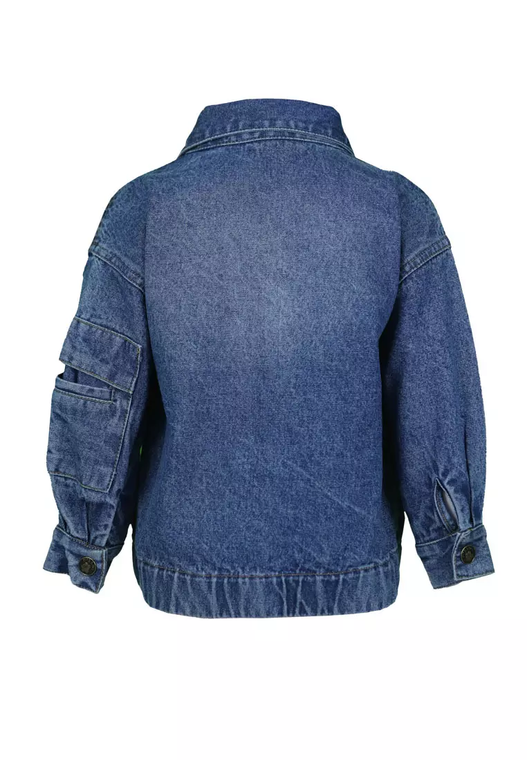 Pito Dito Girl Howsoon Jacket Jeans Anak Navy