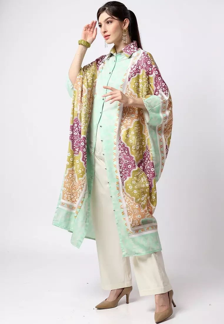 Kanzi Collared Kaftan