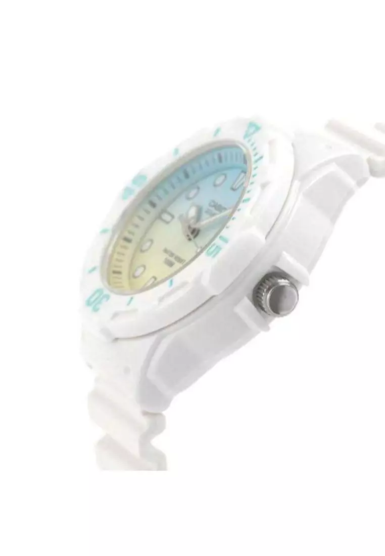 Kid's Analog Watch LRW-200H-2E2 White Resin Band Kids Watch