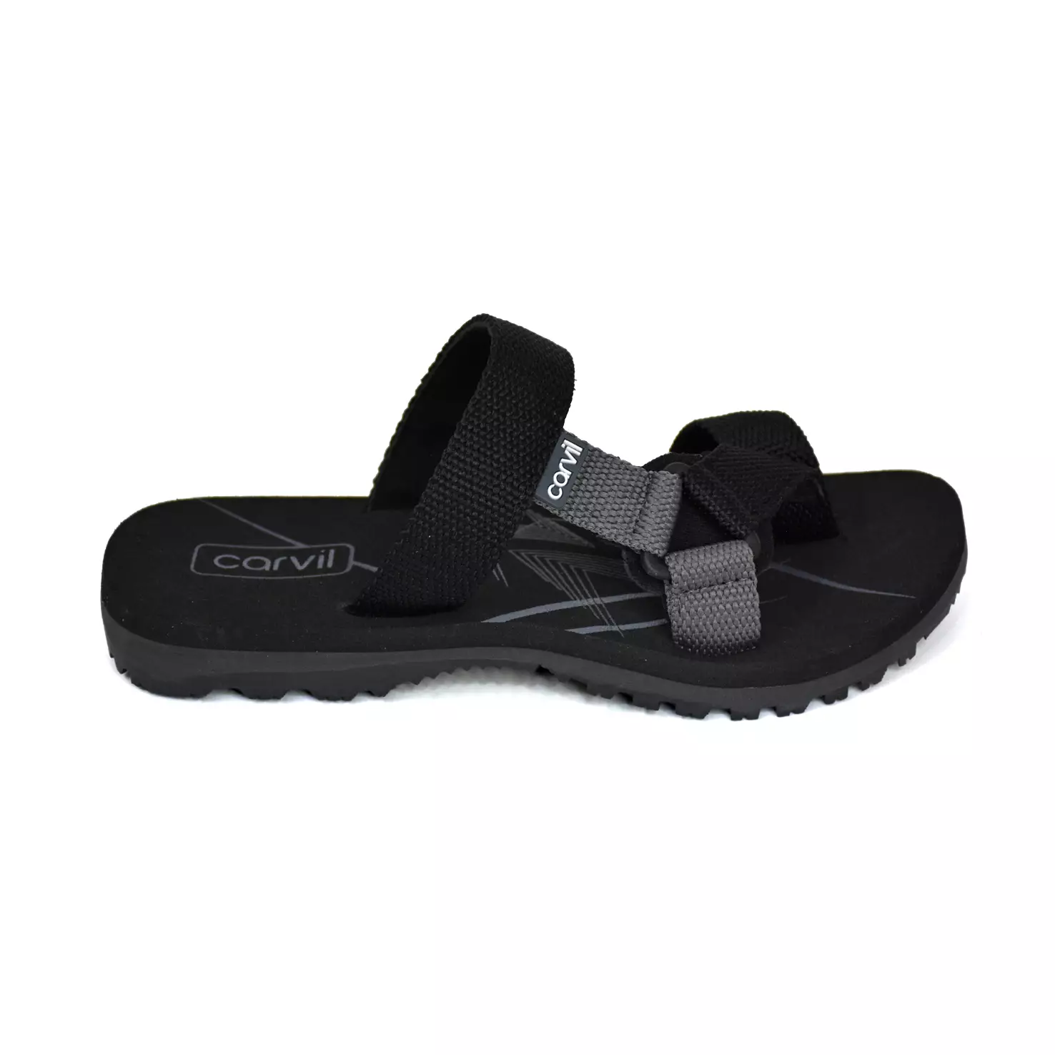 Carvil Sandal Anak Spextra JR-S07 TP Black/Grey