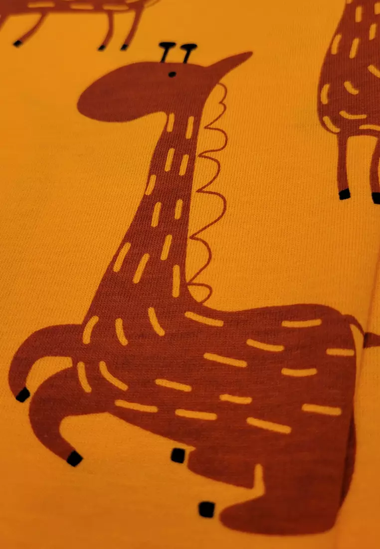 Giraffe on sale jersey fabric