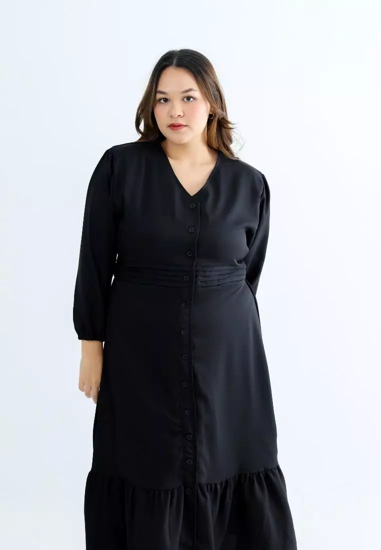 Plus Size Dress Magica Black