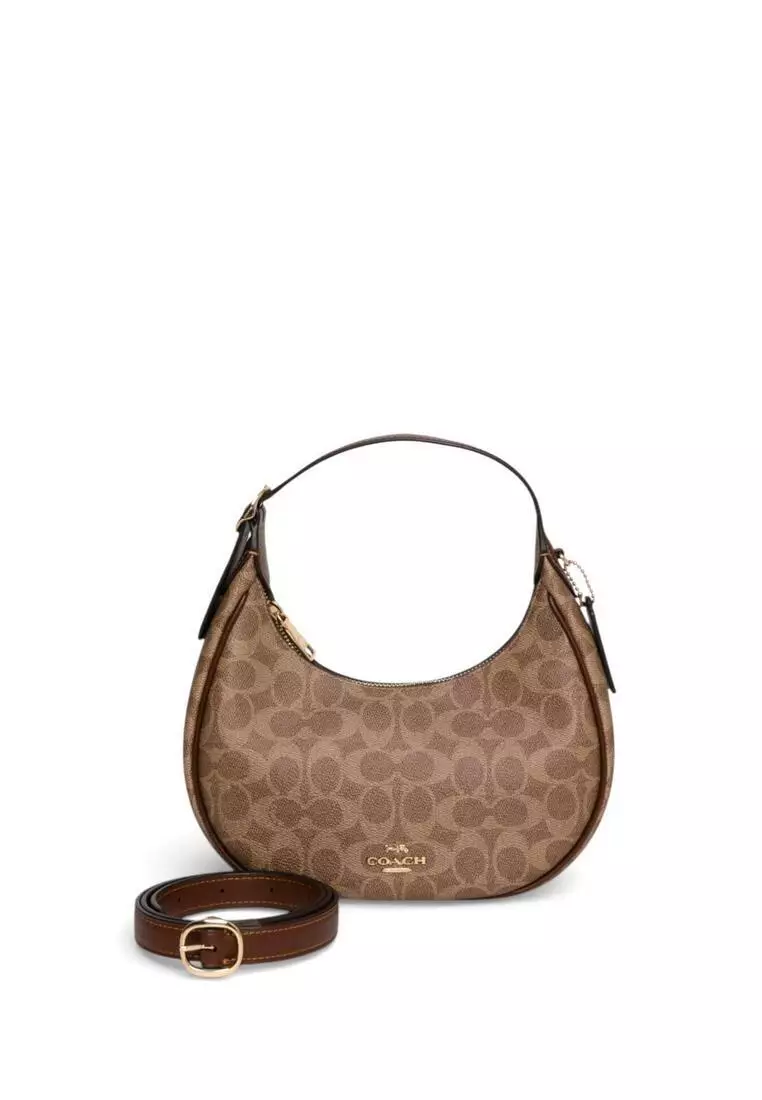 Coach Hobo Signature Brown2WAYBagコーチホーボー Buy Coach Coated Canvas Crossbody Bag/shoulder Bag 2026 Online
