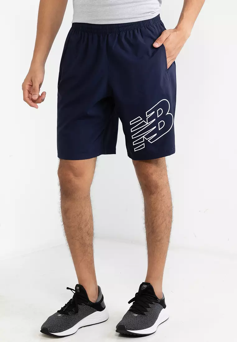 New Balance Running Accelerate 2 in 1 shorts in black