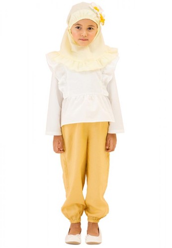 Jual Al Qolam Hafiz Hafizah Fashion Nabila Top Trivia White Baju Anak Original Zalora Indonesia
