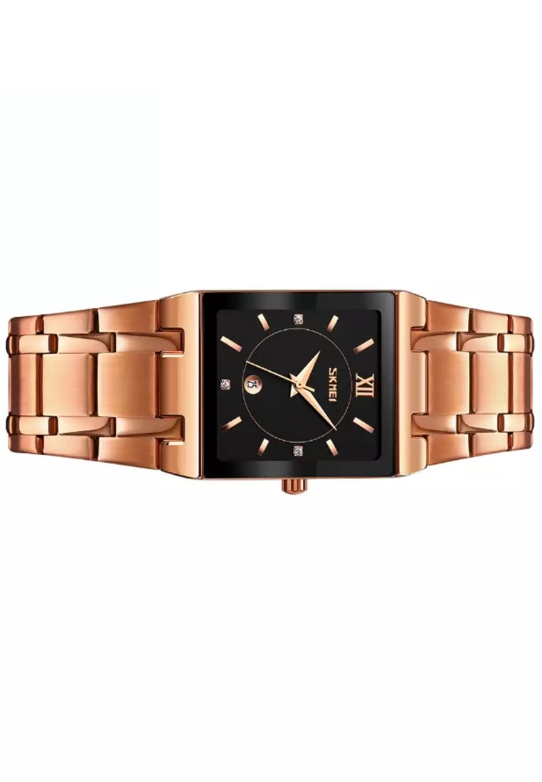 Jam Tangan Analog Pria Waterproof Strap Tali Material Stainless Steel BL69 ORIGINAL